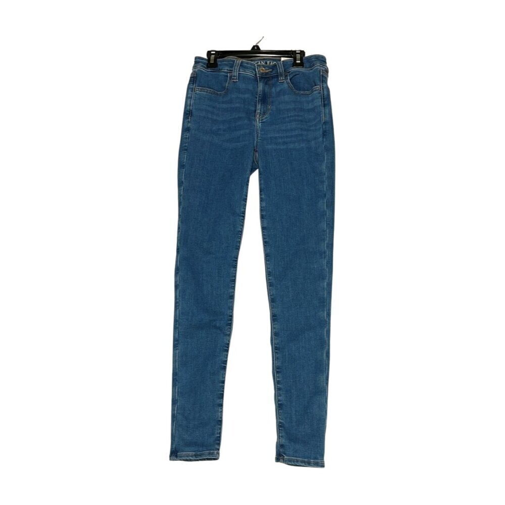 American Eagle Women's Hi-Rise Jegging Next Level Stretch Light Wash Size 4 27-W